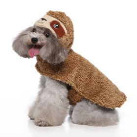 Pet Dog Halloween Christmas Festival Dress Up Clothes (Option: SDZ129A Sloth-S)